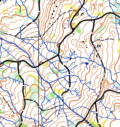 Running Map of 21th EFOL in Switzerland